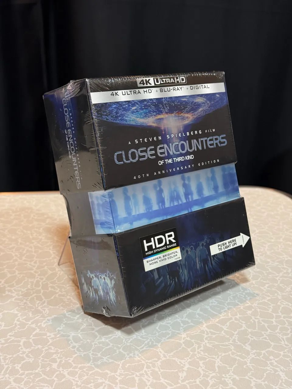 Blu-Ray 4K - Contatos Imediatos Do Terceiro Grau - Edição de 40° Aniversário - Lacrado