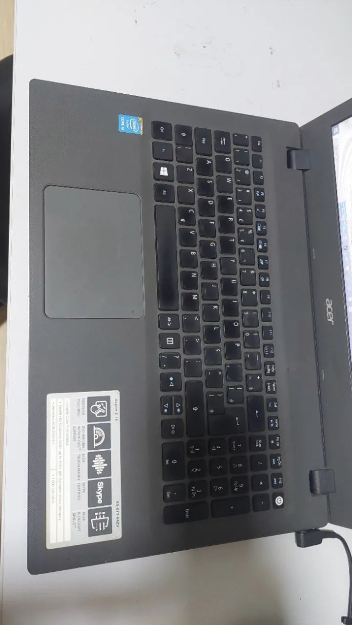 Notebook Acer Aspire E15 Core i5 8GB RAM SSD 120GB - Foto 5