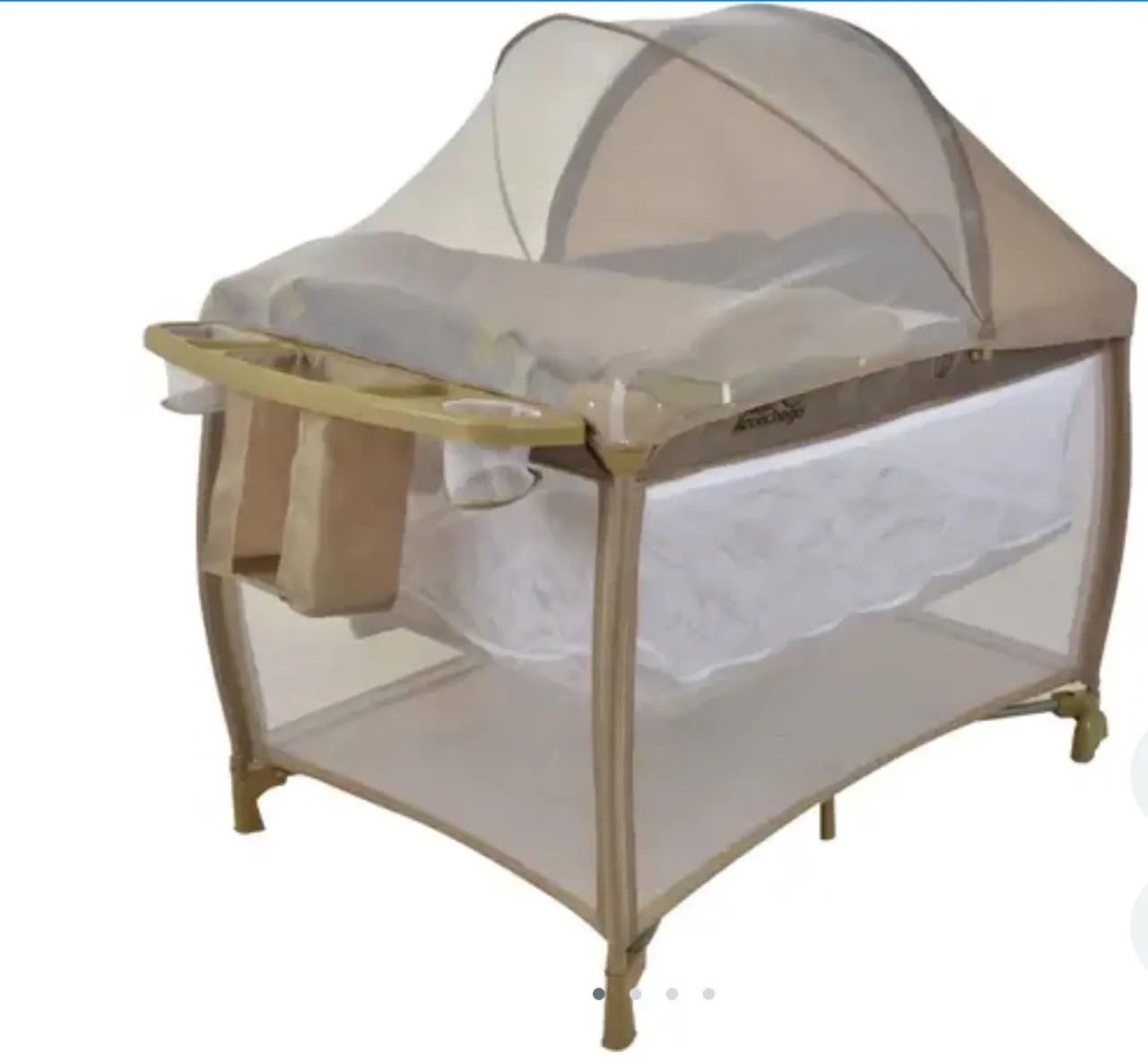 Berço portátil Burigotto completo 