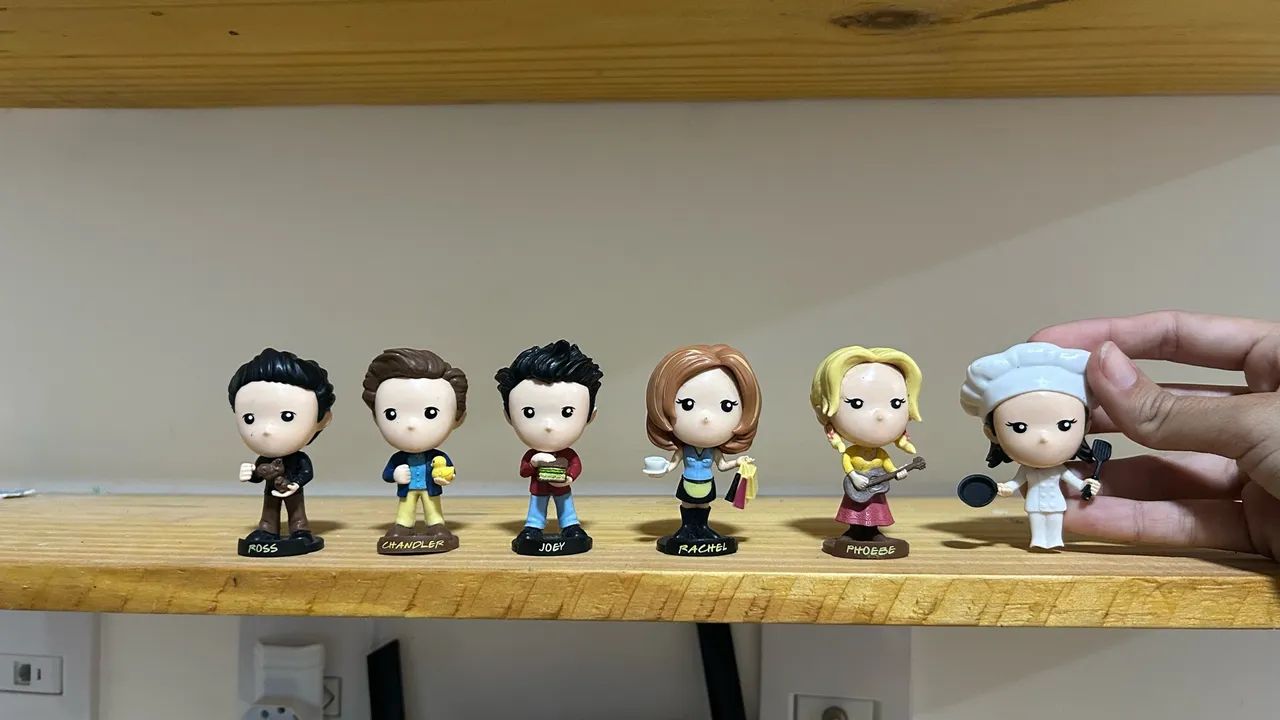 Bonecos FRIENDS Bobs colecionáveis 
