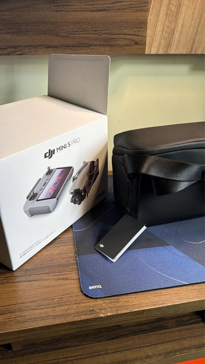 Drone Dji Mini 5 Pro | Combo Fly More Plus - NOVO