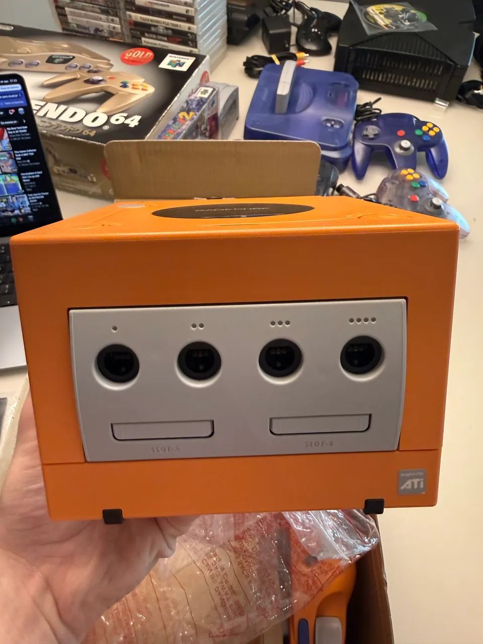 Game Cube Laranja  - Foto 3
