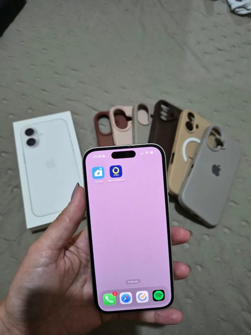 iPhone 16 branco  - Foto 2