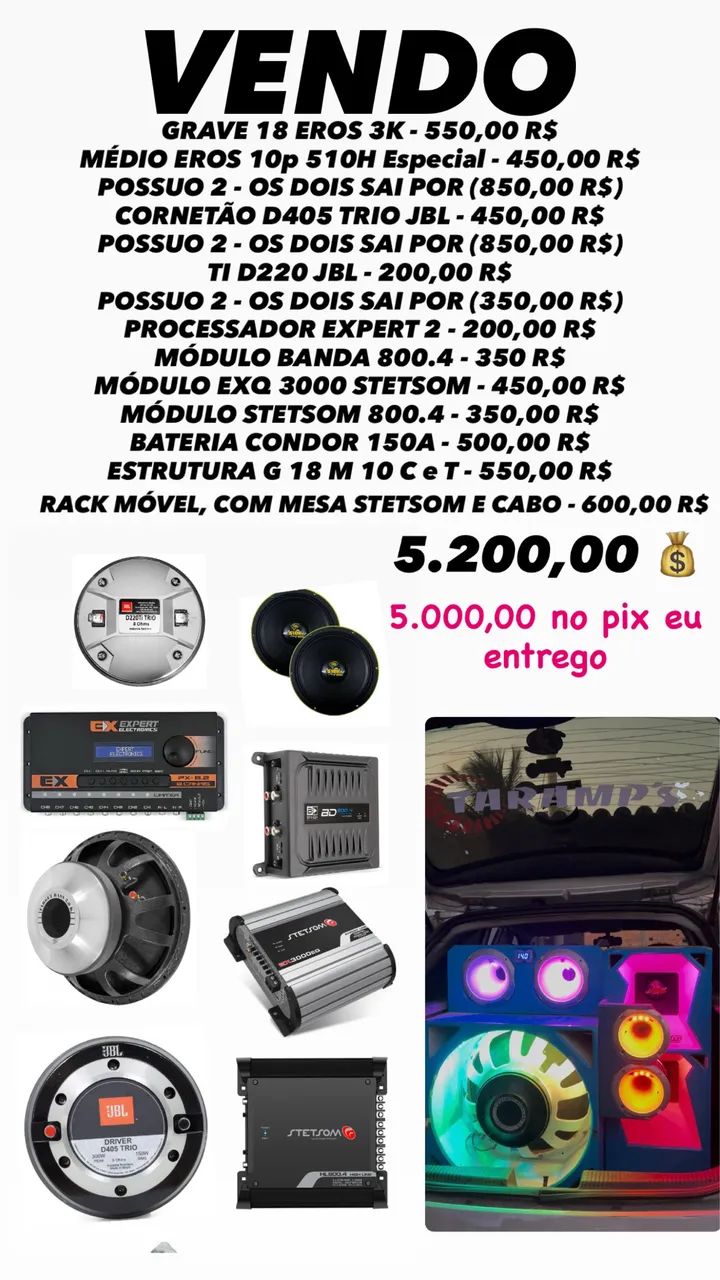 PEÇAS DE SOM