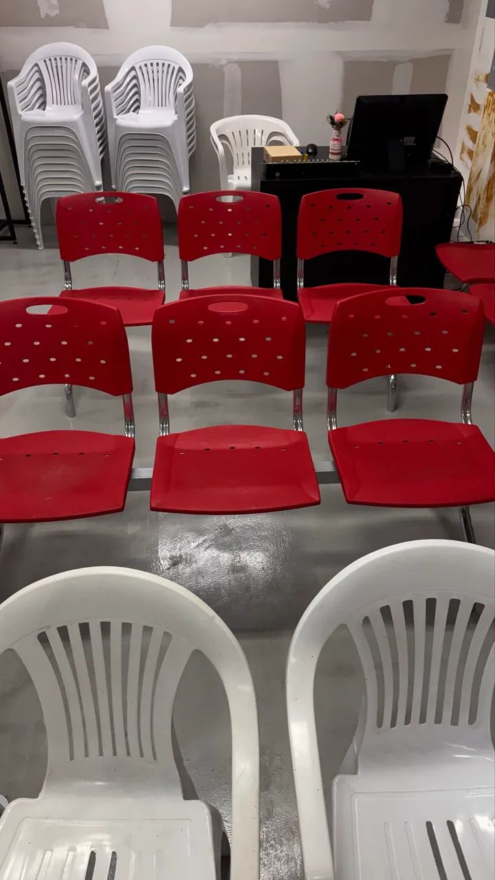Cadeiras conjugadas - Foto 5