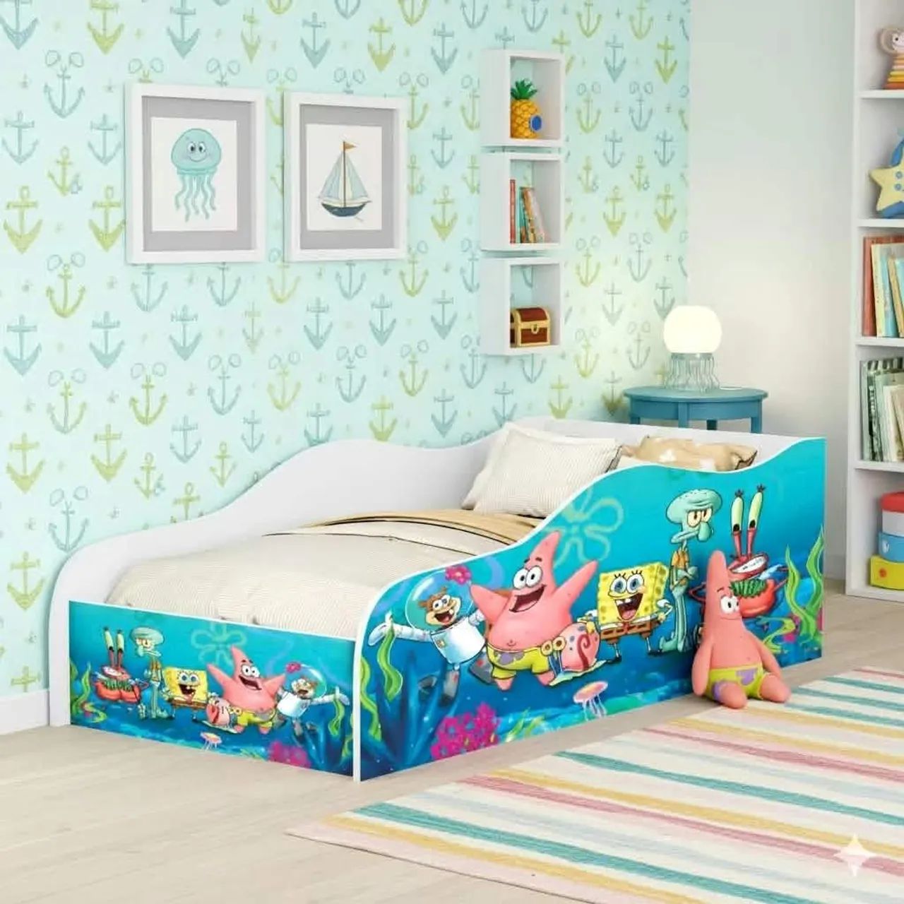 Cama infantil Bob Esponja LACRADA NOVA