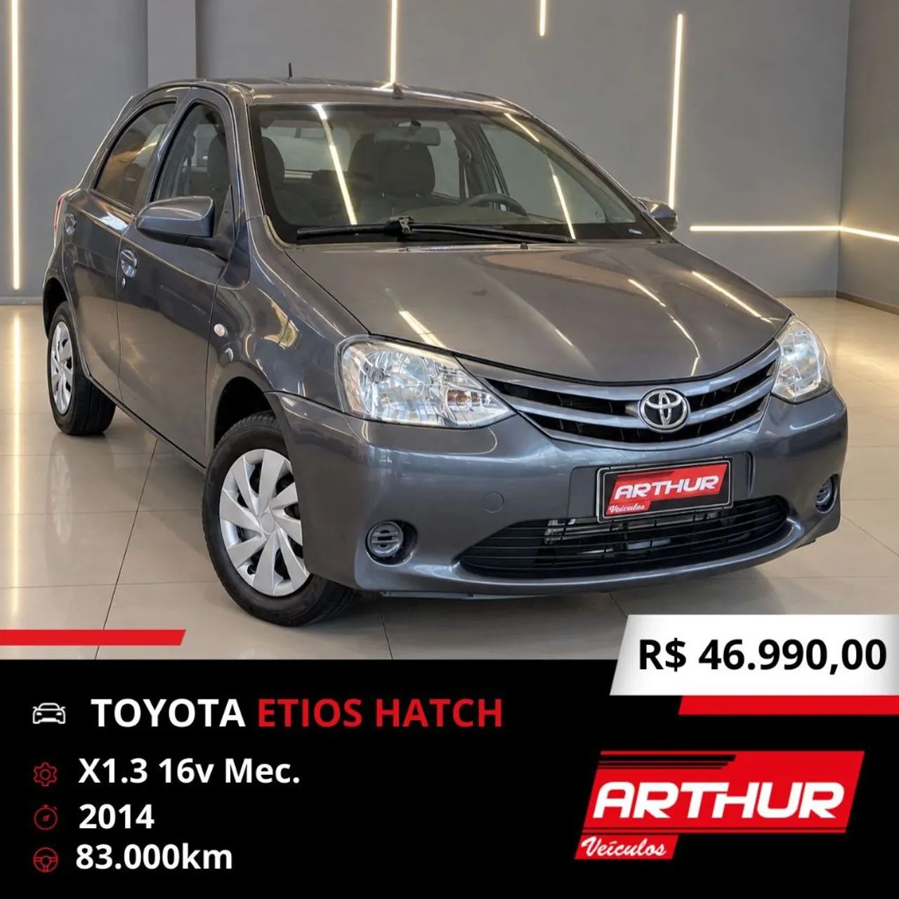Toyota Etios ETIOS 1.3 Flex 16V 5p Mec. 2014