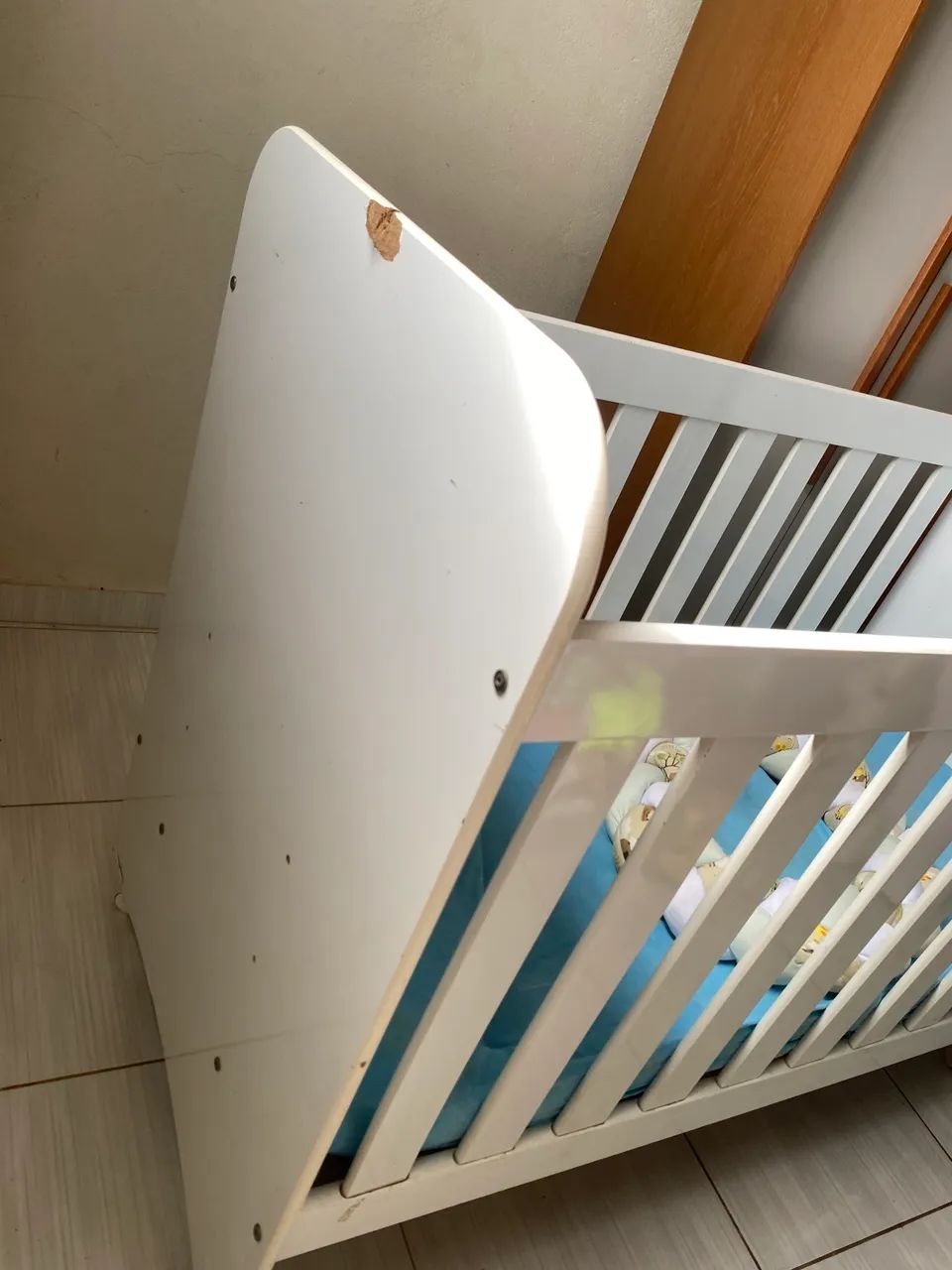 Vendo berço com colchão incluso  - Foto 4