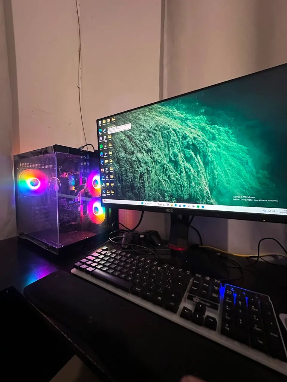  Pc computador gamer completo 