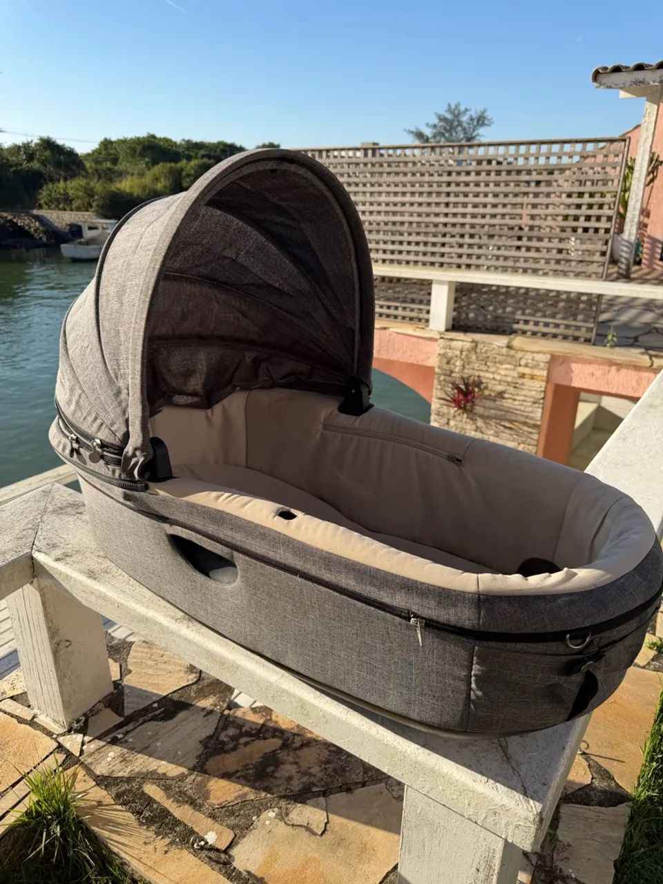 Kit carrinho de bebê, Moisés e cadeirinha  - Foto 4
