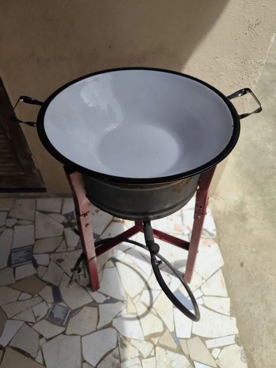 FRITADEIRA/TACHO A GAS