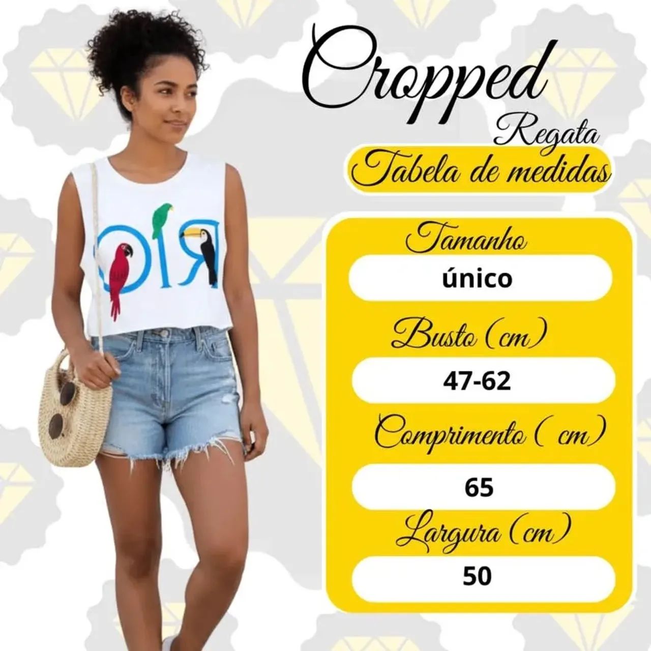 Cropped Regata Brasil - Foto 3