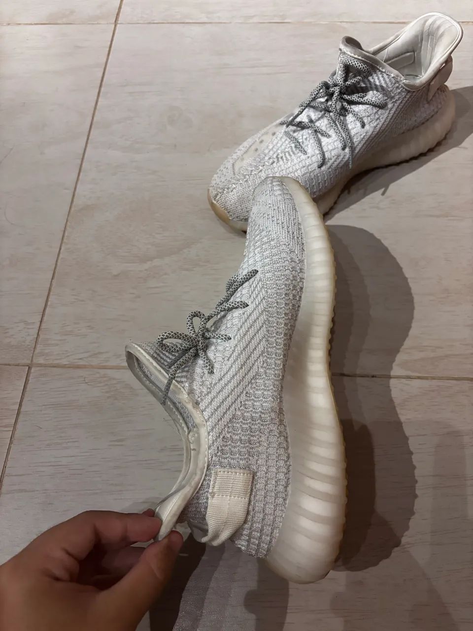 Yeezy 350 branco  - Foto 2