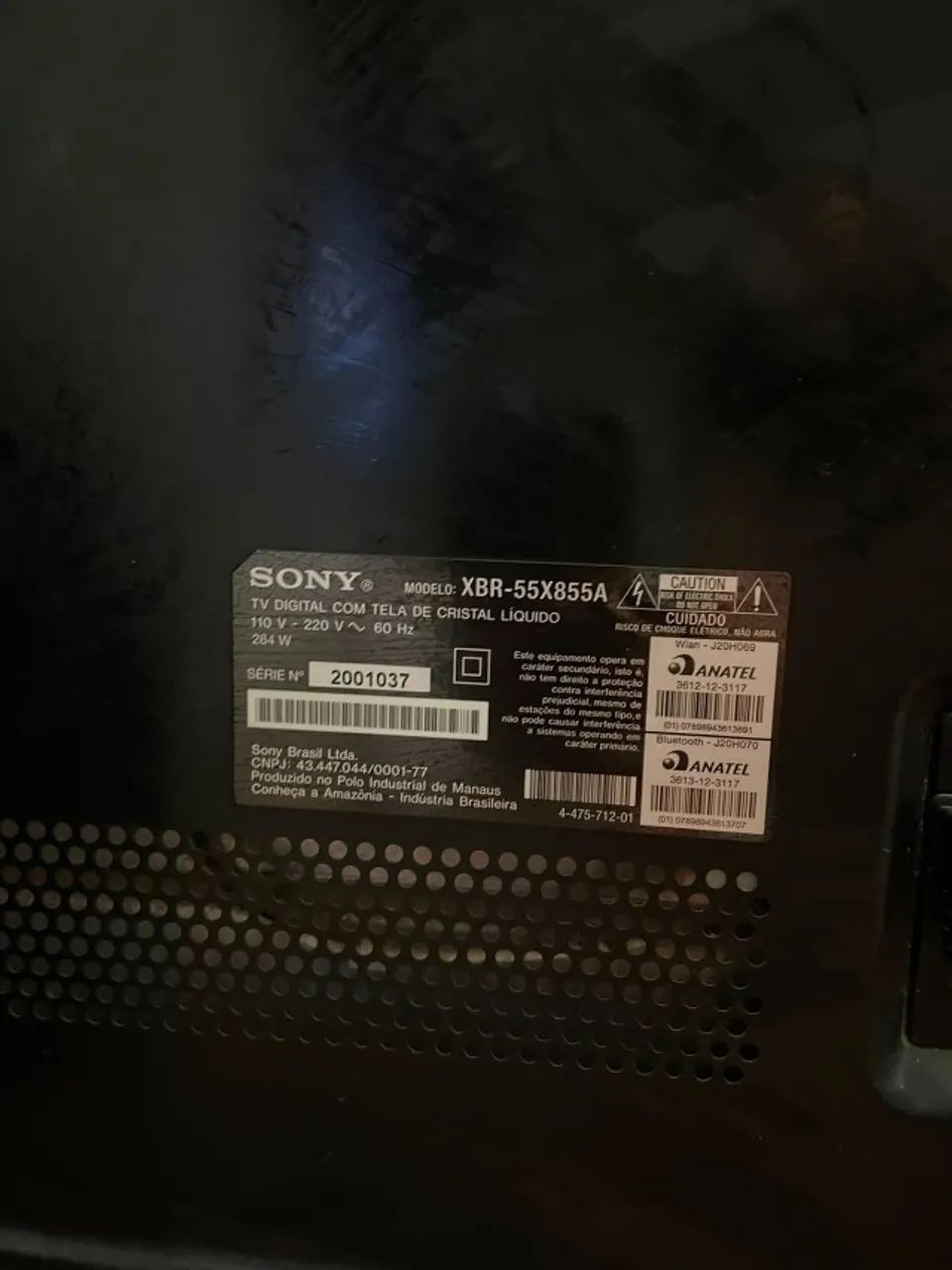 SMARTV SONY 55 POLEGADAS 4K + CAIXA DE SOM SONY (HOME THEATHER E BLU-RAY) - Foto 5