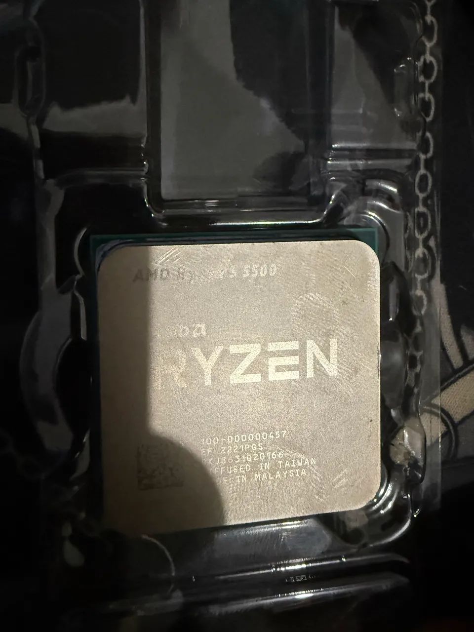 Vendo Ryzen 5 5500 Com Caixa e Cooler