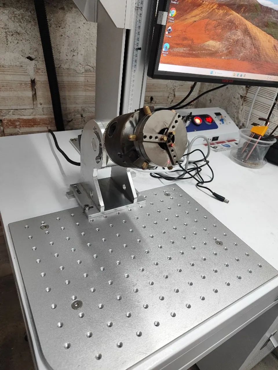 Máquina Fiber Laser 50W - Completa com Acessórios - Foto 3
