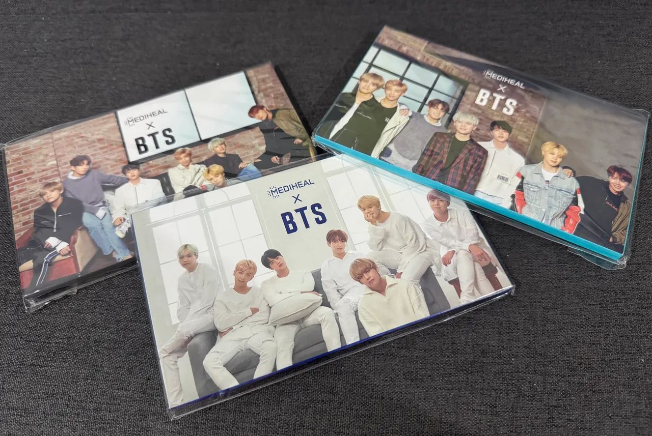 KIT COMPLETO ORIGINAL postcards mediheal x BTS