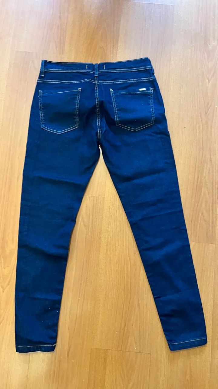 Calça jeans Skinny com elastano  - Foto 3