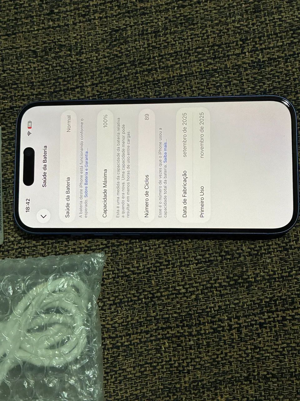 iPhone 16 128gb (Ultramarino) - Foto 4
