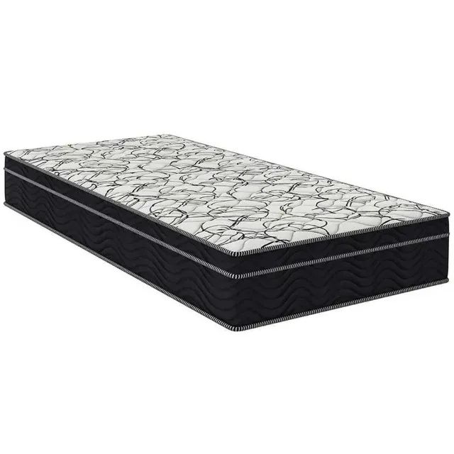 Cama Base Baú Solteiro Preta + Colchão Solteiro Premium Ortobom - Foto 2