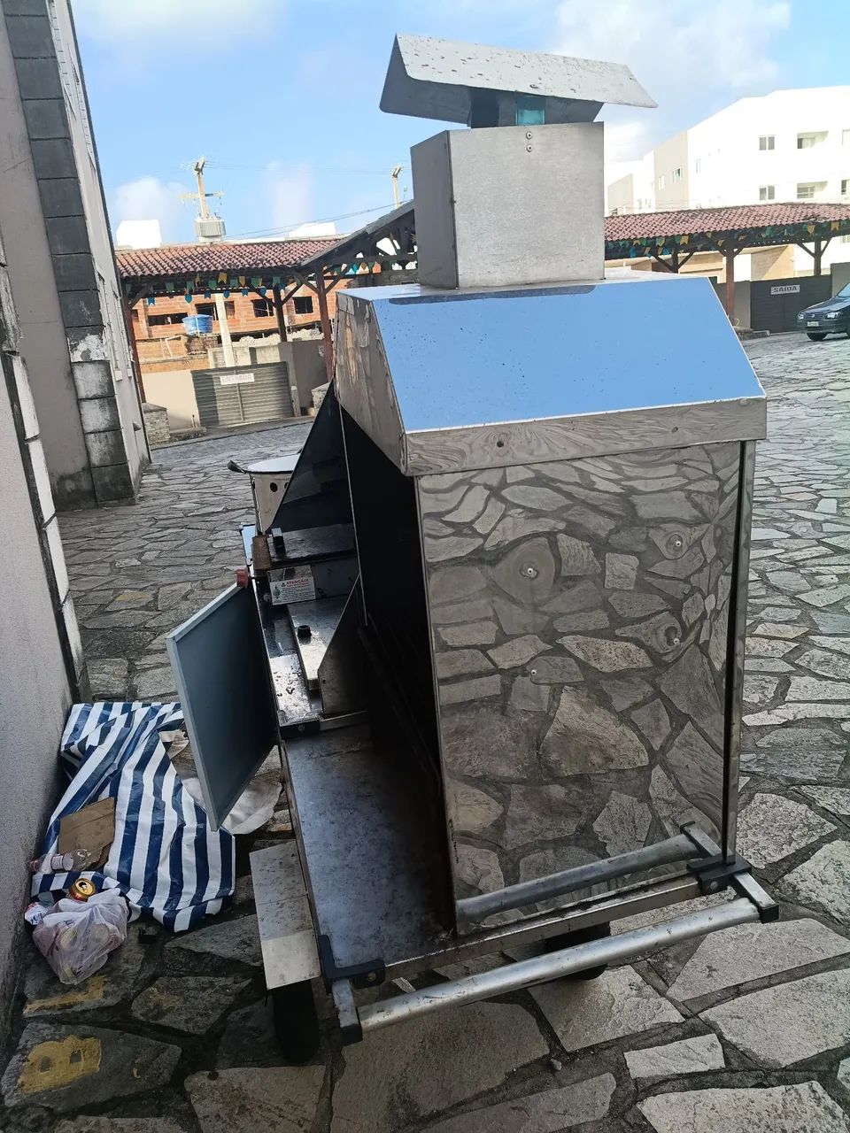Carinho de lanche 4 em 1 - Foto 5