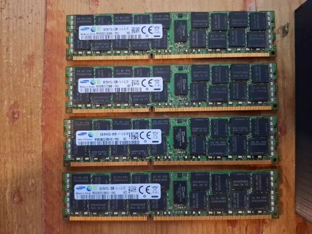 Memória Servidor 16GB DDR3L 1600MHz ECC Registrada Samsung X79