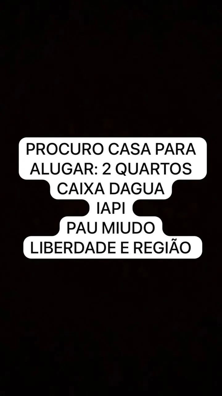 Alugo casa 