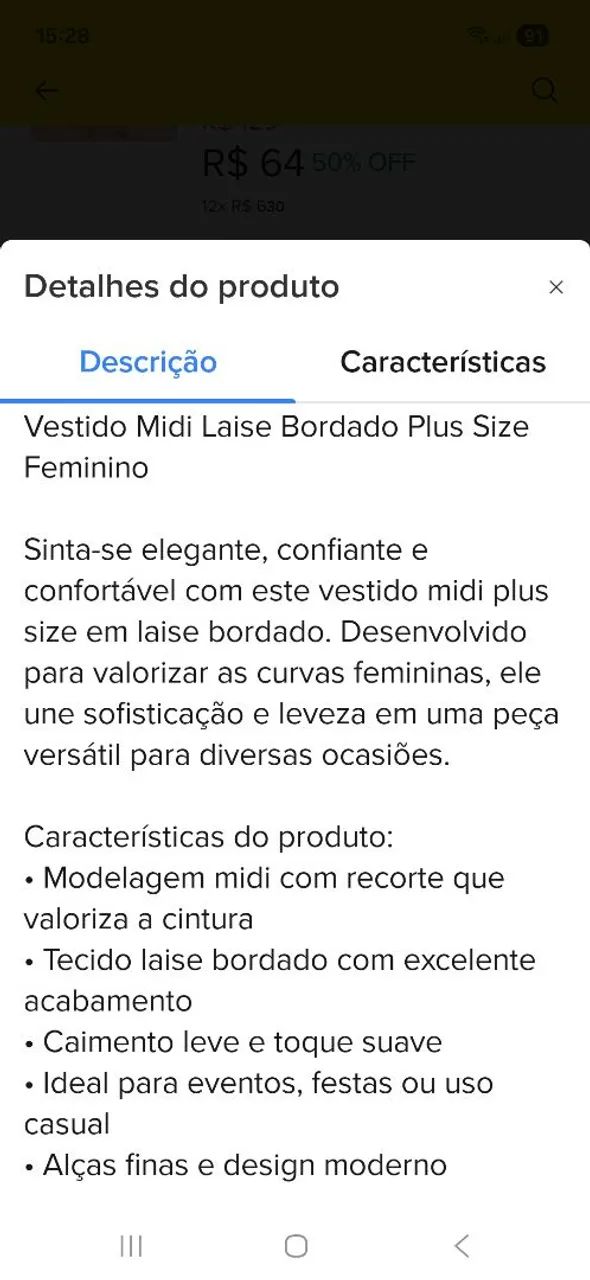 Vestido Plus - Foto 5