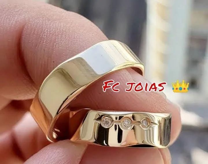 LINDAS ALIANÇAS DE MOEDAS ANTIGAS  - Foto 2