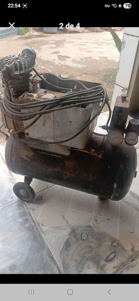 Compressor schuluz 25 L120 libras - Foto 2