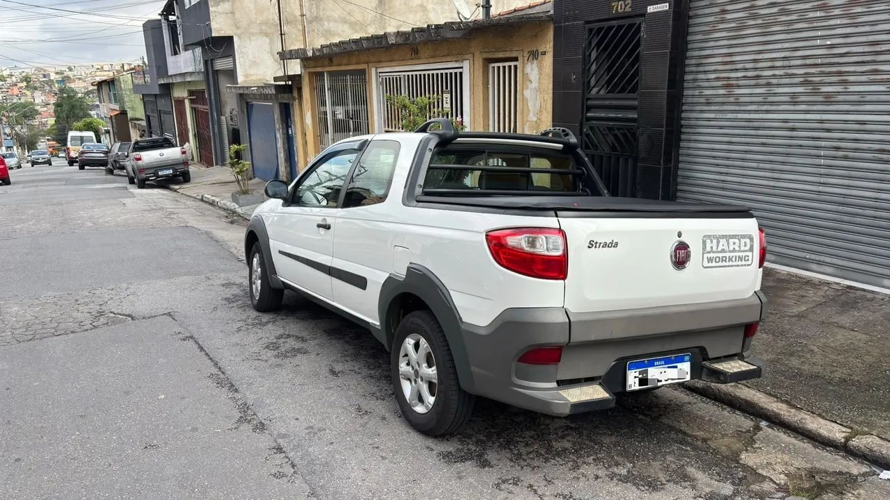 Fiat Strada Working Hard 1.4 Fire Flex 8V CD 2020 - Foto 4