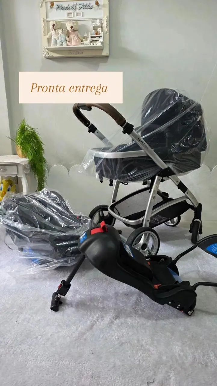 Carrinho Moisés com bebê conforto pra vende logo - Foto 2