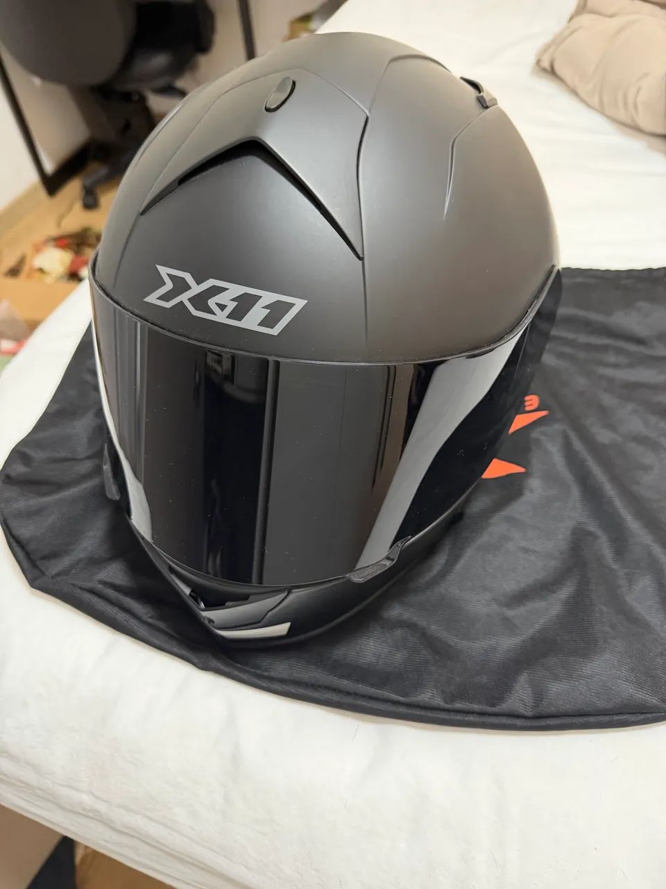 Capacete X11 58 NOVO - Foto 5