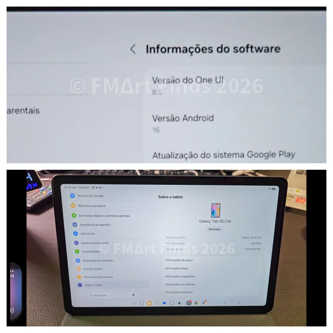 Samsung P620 Tablet 64gb Wifi + Teclado e mouse  - Foto 5