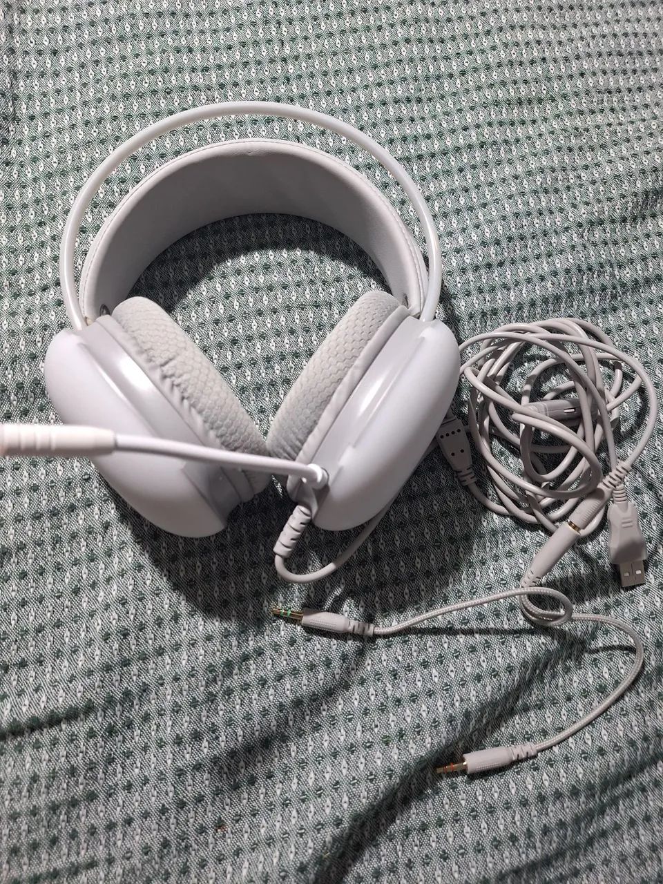 Headset Gamer com Microfone e LED 