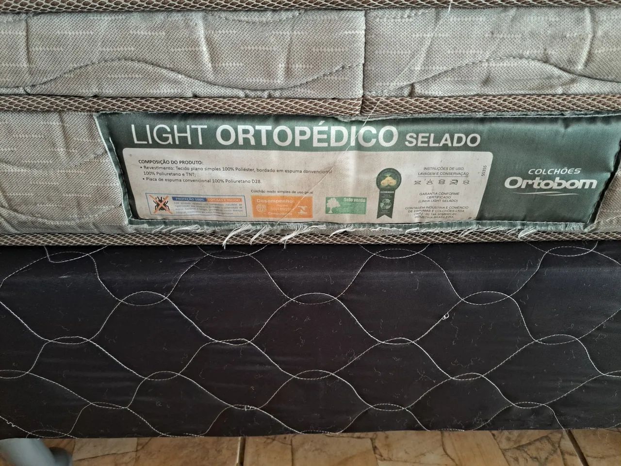 Vendo cama box colchão Castor solteiro  - Foto 3