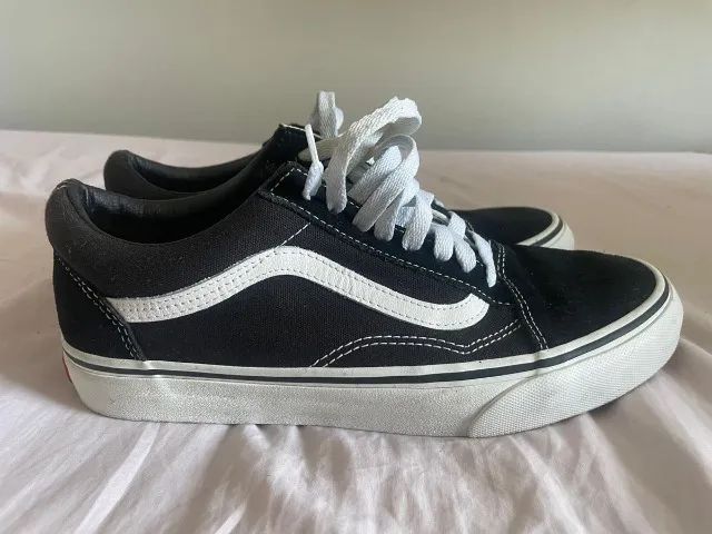 tênis vans old skool preto 38 - Foto 5
