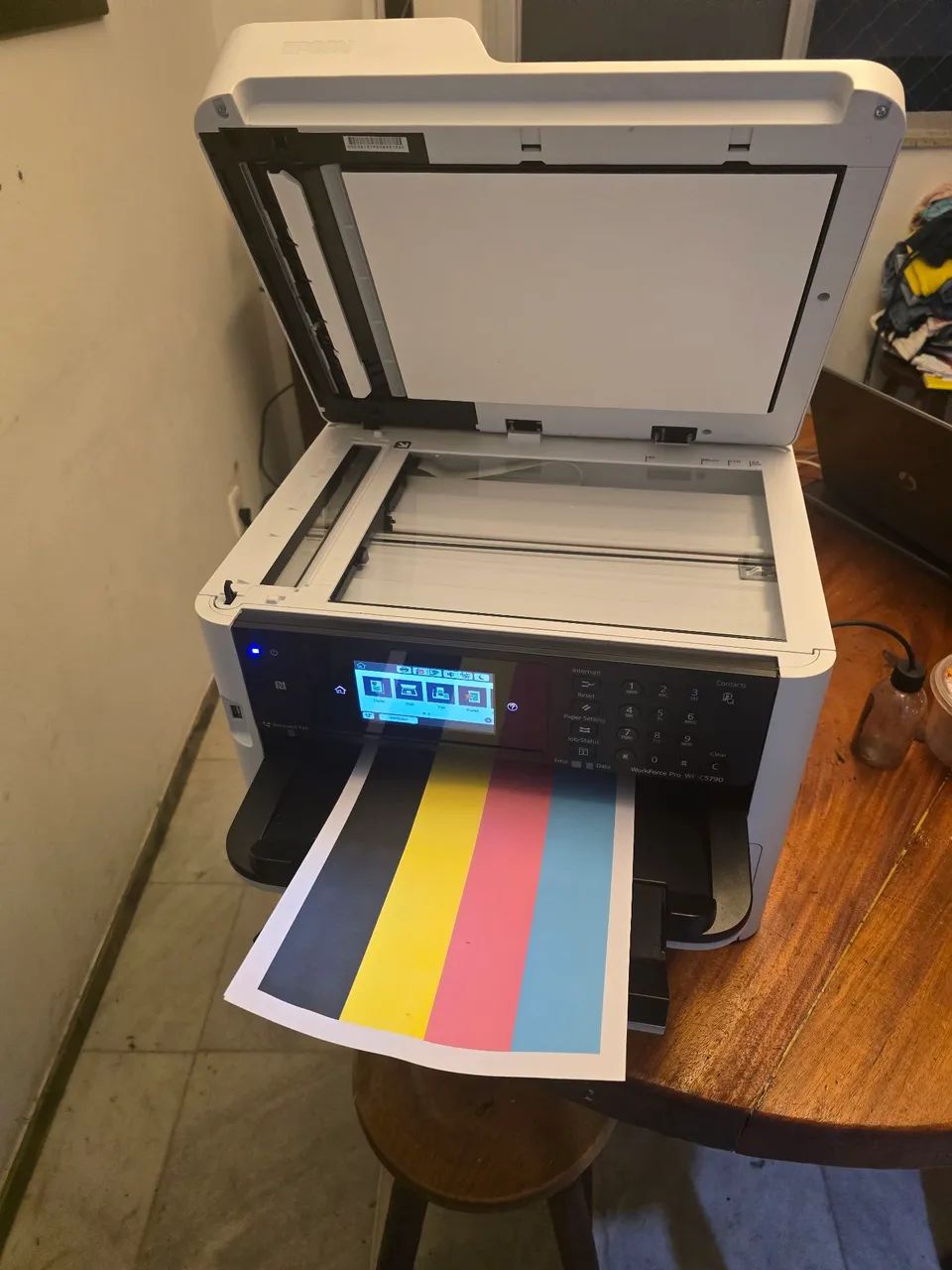 Impressora workforce c5790 com bulk ink completo + reset - Foto 2