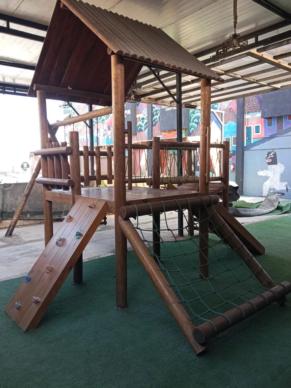 Playground Parquinho infantil em Madeira  - Foto 5