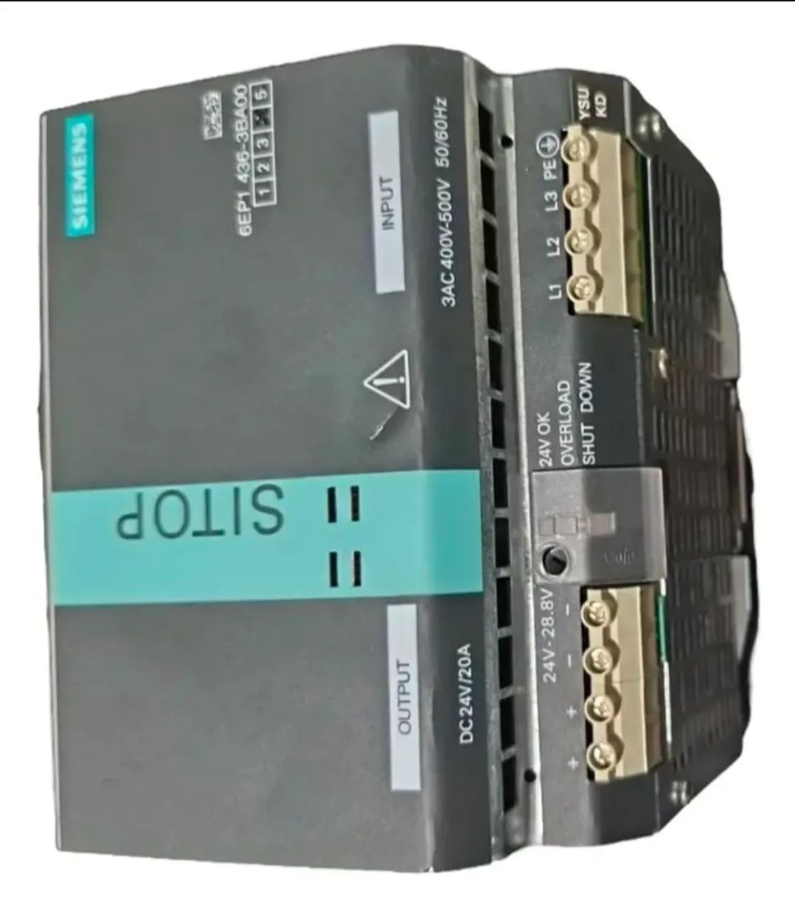 Fonte SITOP 380V 24VDC 20A. Usada em perfeito funcionamento