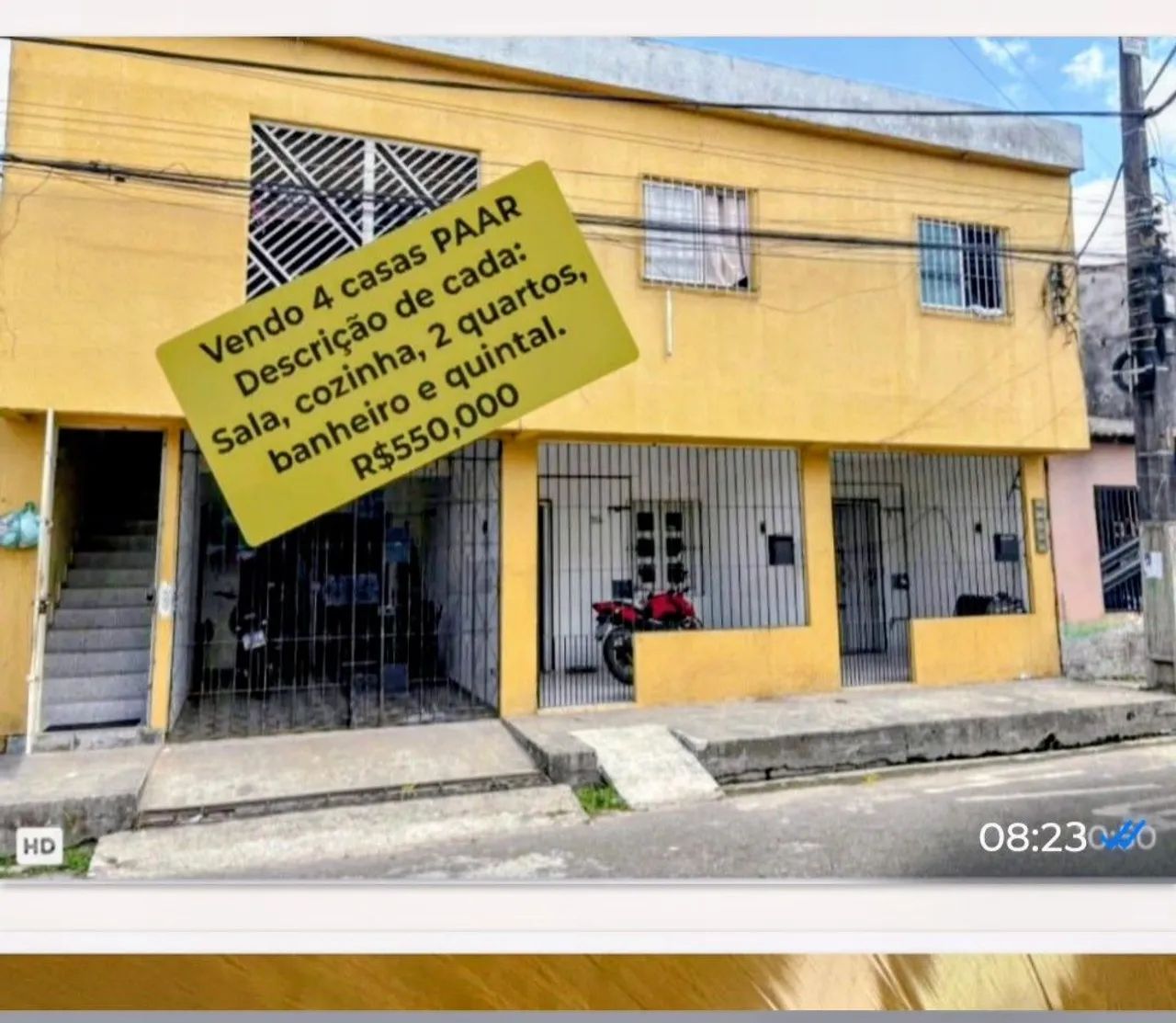 Vendo 4 casas(prédio)