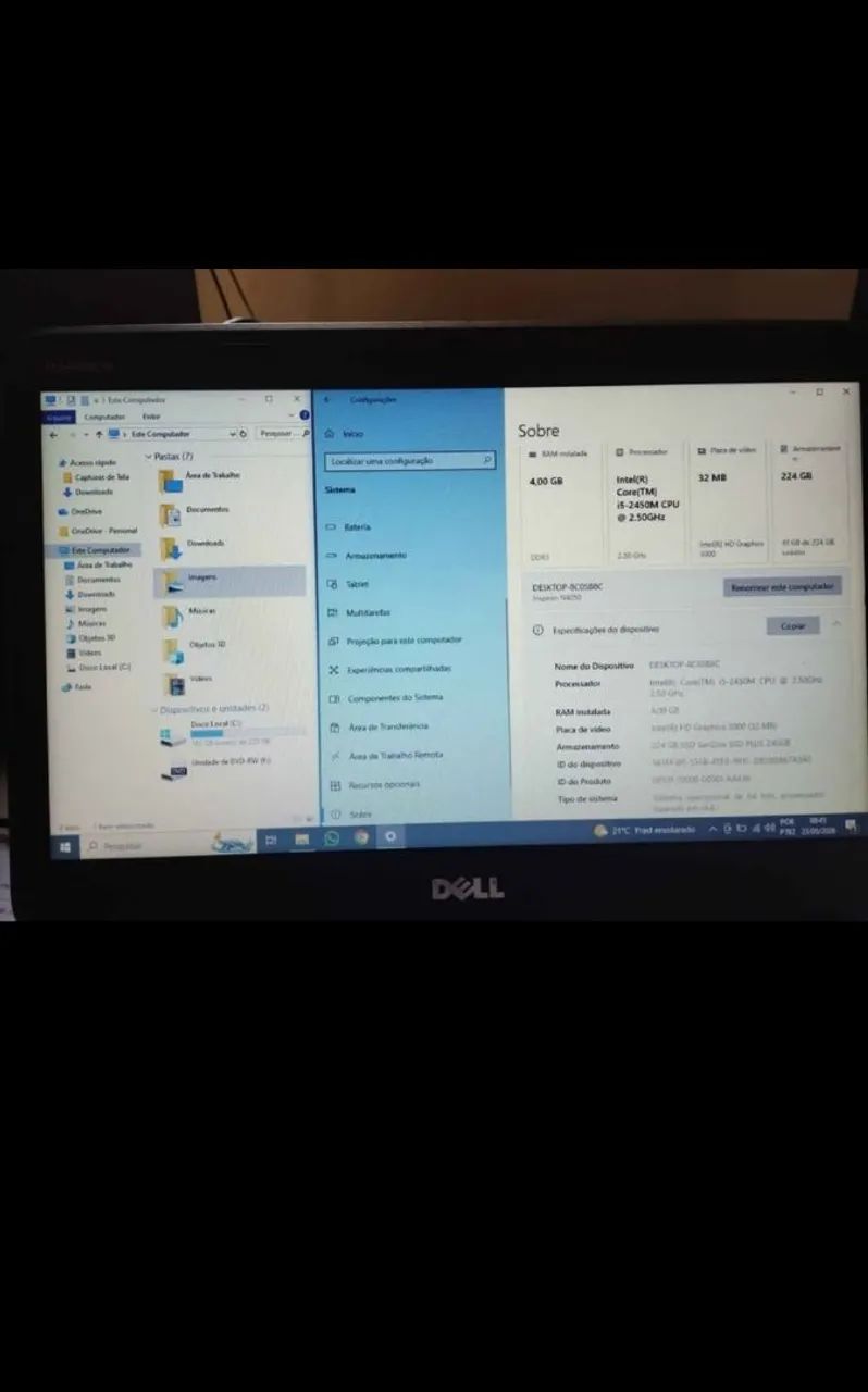 NOTEBOOK DELL INSPIRON N4050 | R$ 400 - Foto 2