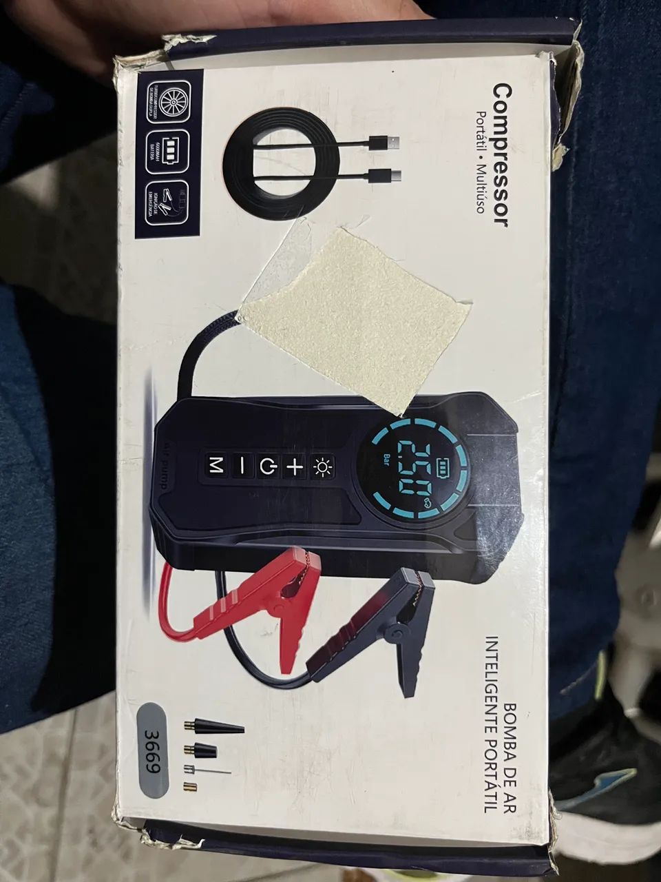 Compressor portátil 