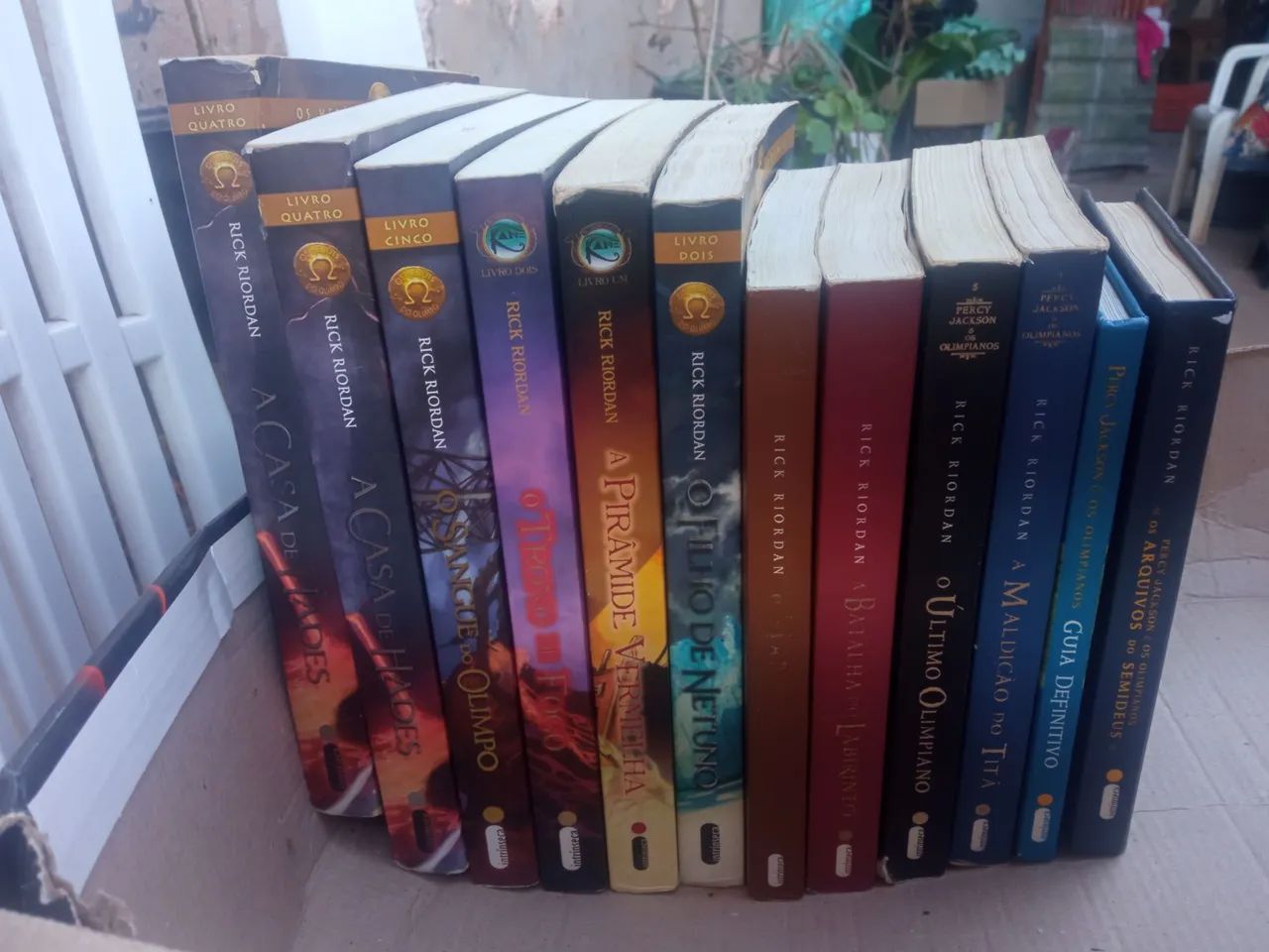 Livros Parcy Jackson