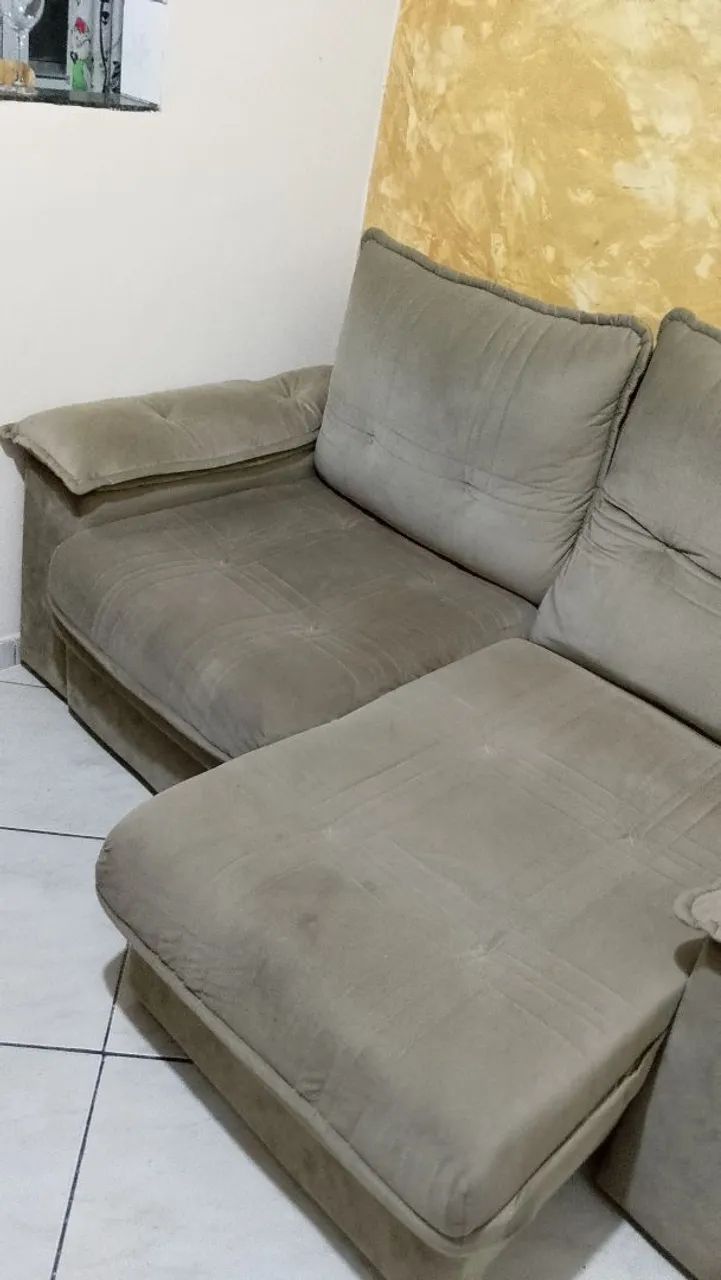 Vendo sofá novo retrátil macio