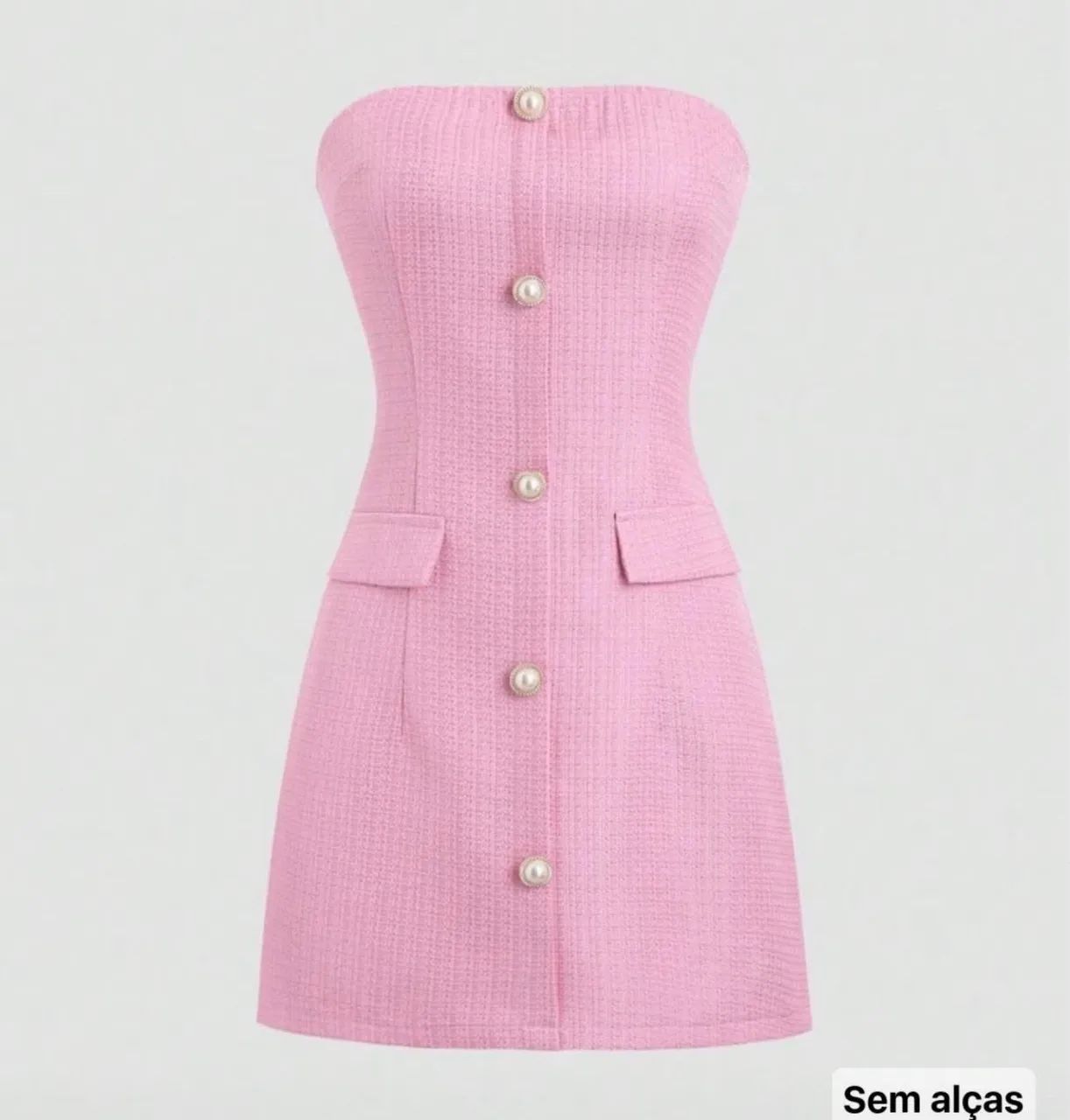 Vestido SHEIN rosa