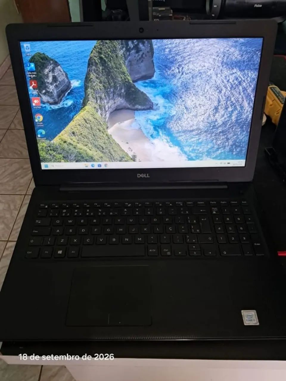 Notebook Dell 8º geração