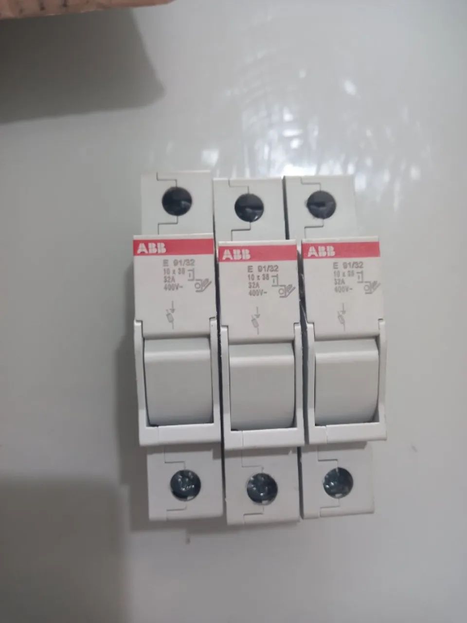 Porta Fusível Monopolar 32a Para Abb - Modular  - Foto 2