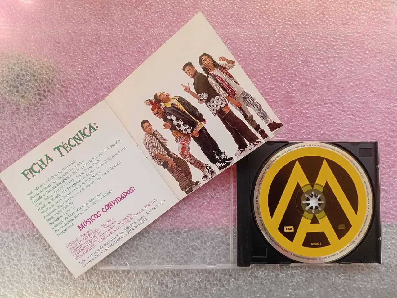 CD ORIGINAL MAMONAS ASSASSINAS 1995 - Foto 3