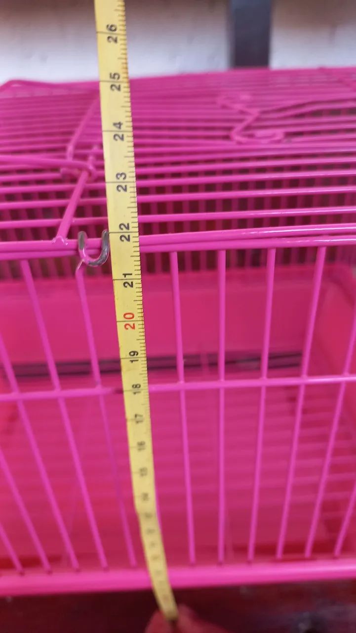 Gaiola de hamster 28x22x22 excelente conservação  - Foto 5